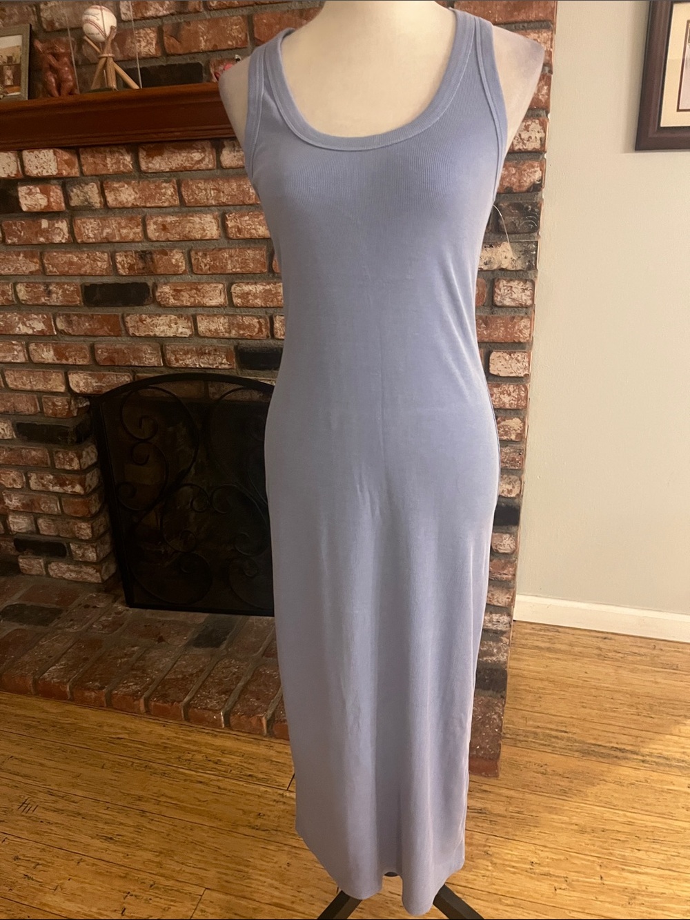 Marine Layer NWOT $118 Light Lavender Sleeveless Tank Maxi Dress
